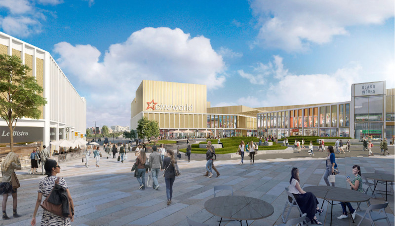 Other image for Latest images of the new look town centre revealed